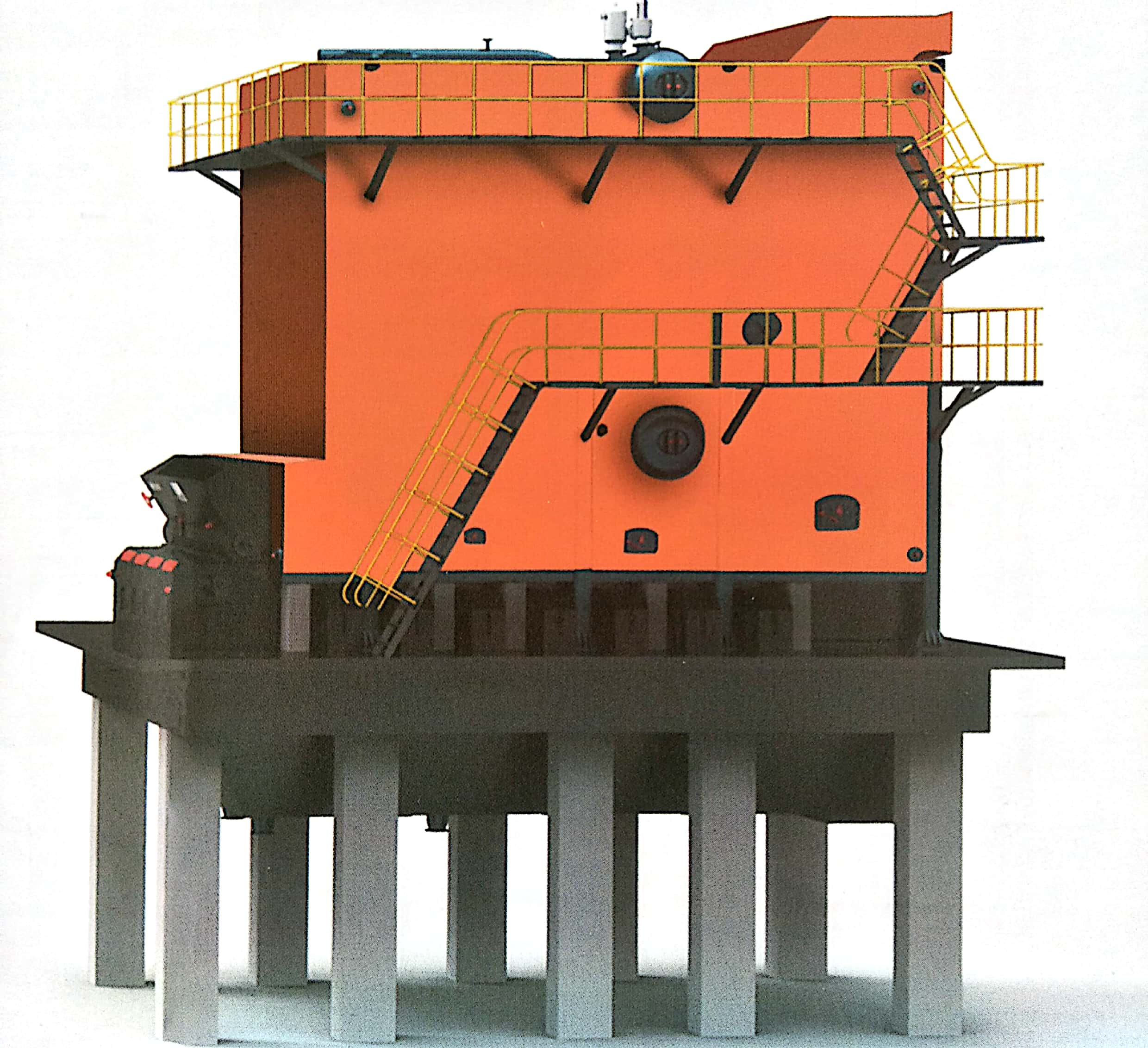 SHL生物質(zhì)散裝熱水鍋爐