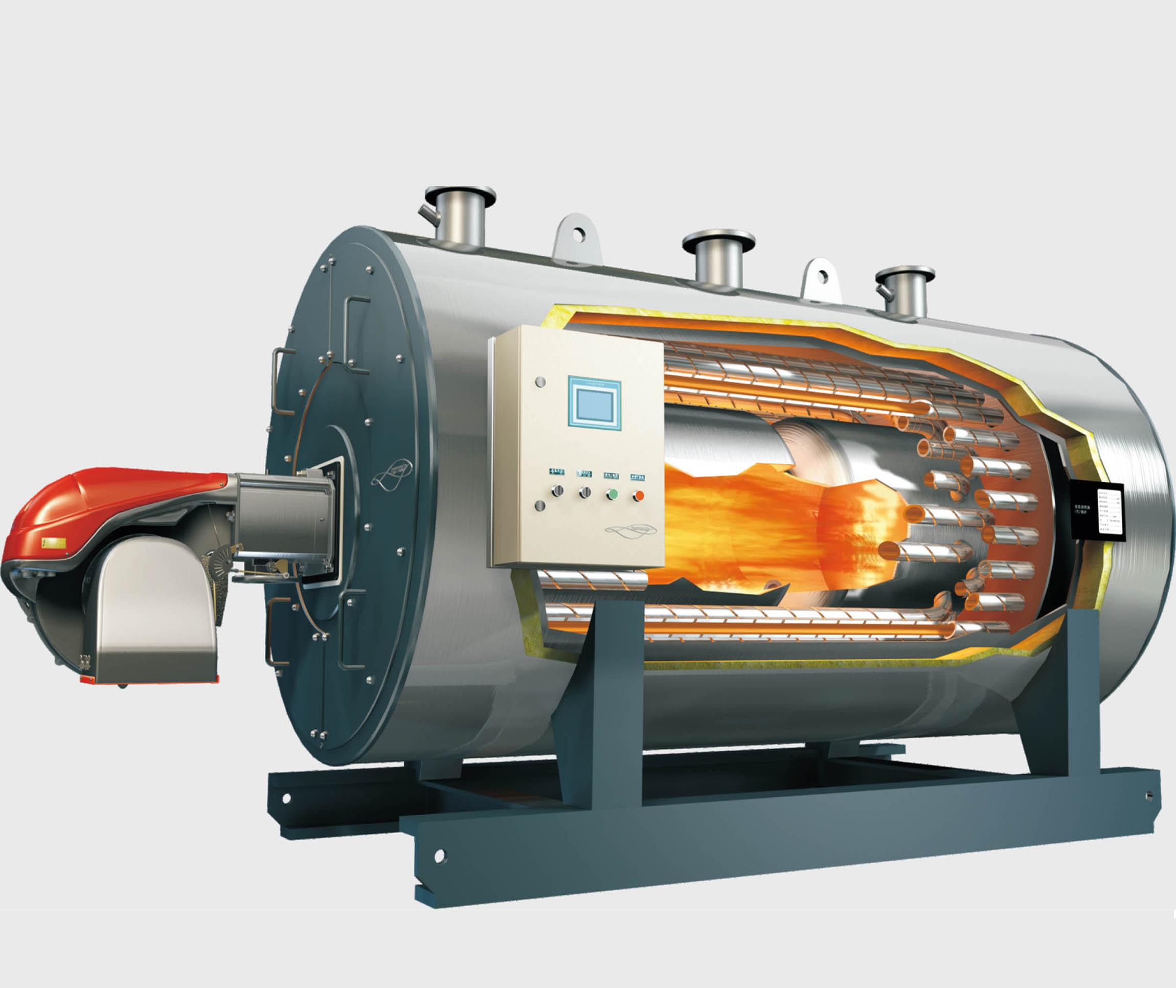 CWNS全自動(dòng)燃油燃?xì)獬簾崴仩t